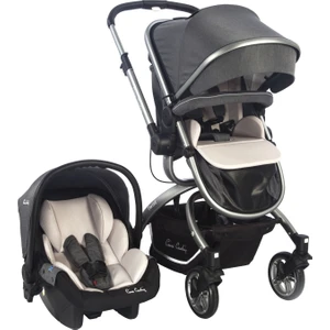 Pierre Cardin Twist +Plus Bebek Arabası Gri