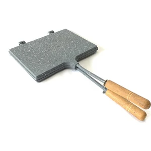 Ocak Üstü İç - Dış Granit Tost Makinesi