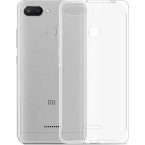Tekno Grup Xiaomi Redmi 6 Kılıf Darbe Emici Süper Silikon Kılıf Şeffaf