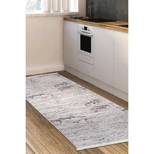 Diji Dekor Kaymaz Taban Dijital Halı Yıkanabilir Salon Banyo Antre Mutfak Halısı 9412 Vizon 80 x 50 cm