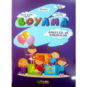 Beni Boya Serisi Harfler Ve Rakamlar  - Tuğçe Yeşilbayrak
