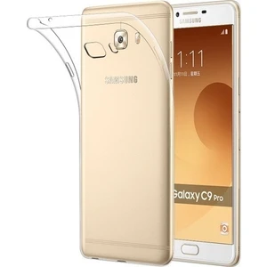 Tekno Grup Samsung Galaxy C9 Pro Kılıf Ultra İnce  Şeffaf Silikon Kılıf