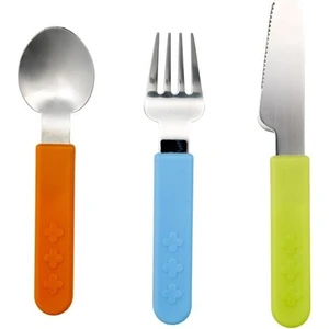 IKEA Smaska Çocuk Çatak Kaşık Bıçak Seti - 3 Parça