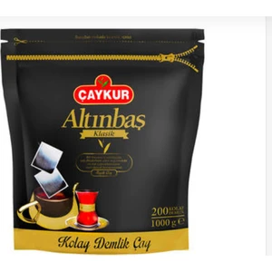 Altınbaş Demlik Poşet Çay 5 gr 200'lü 3 Paket