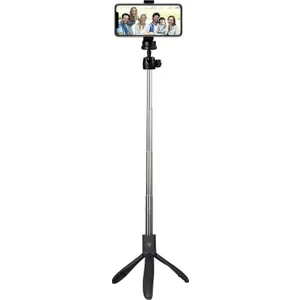 Uzaktan Kumandalı Bluetooth Selfie Çubuğu 3 Ayaklı 60 cm Tripod - K06