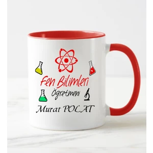 Nil Hediye Fen Bilimleri Öğretmeni Temalı Kupa