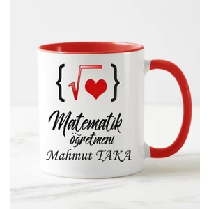 Nil Hediye Matematik Öğretmeni Temalı Kupa