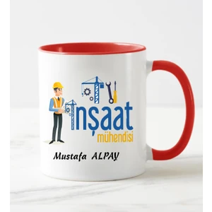 Nil Hediye Inşaat Mühendisi Temalı Kupa1