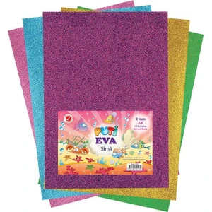 Puti Eva A4 Simli Eva 10'lu Karışık Renk