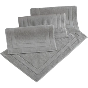 Green Black Pamuk 50x80cm Banyo Paspası Elena Gri