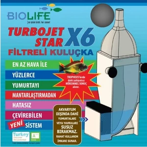 Turbojet Star X6 Filtreli Kuluçka