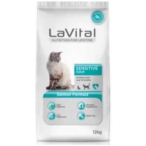 La Vital  Sensitive Somonlu Kedi Maması 12Kg