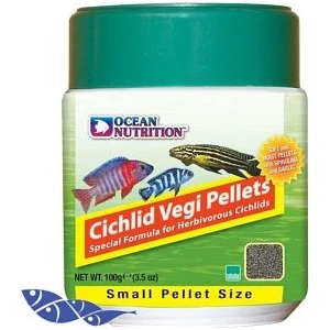 Ocean Nutrition Cichlid Vegi Pellets Small 200Gr (1Mm)