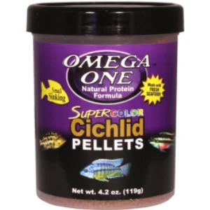 Omega One Super Color Cichlid Large Pellets 100Gr. Açık