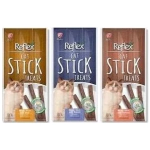 Stick Kedi Ödül Maması 3 Farklı Lezzet Kedi Ödül Çubuğu - Somon - Tavşan Ve Biftekli