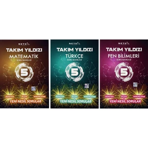 Netbil Takım Yıldızı 5. Sınıf Matematik Türkçe Fen Soru Bankası Seti