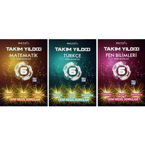 Netbil Takım Yıldızı 6. Sınıf Matematik Türkçe Fen Soru Bankası Seti