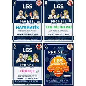 Bilfen Yayınları 8. Sınıf LGS Pro & Bil Seti - Probil Deneme Seti