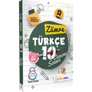 Hiper Zeka Yayınları Zümre 8. Sınıf Türkçe 10 Deneme