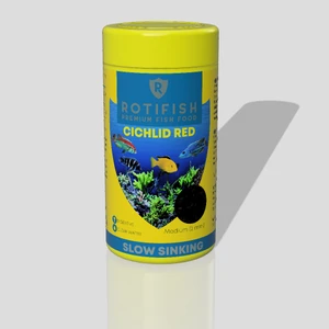 Cichlid Red Medium (Yavaş Batan) (2 mm) 100 ml (55 Gr.)