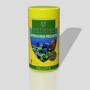Spirulina Pellets 100 ml (45 Gr.) Spirulina Katkılı Granül Yem