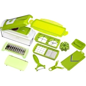 Nicer Dicer Plus Doğrayıcı Rende Mutfak Robotu Çok Fonksiyonlu Soğan Sebze Dilimleyici Doğrama