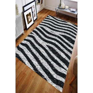 Kaymaz Taban Yıkanabilir Zebra Dokuları Dijital Baskılı Halı