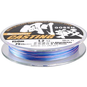 Gosen W8 Casting PE 8 Örgü Spin İp Misina 150mt Multi Color PE0.8-0.153MM