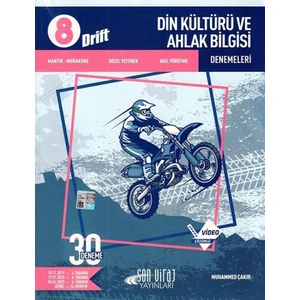 Son Viraj Yayınları 8. Sınıf Din Kültürü ve Ahlak Bilgisi 30'lu Deneme Drift Serisi