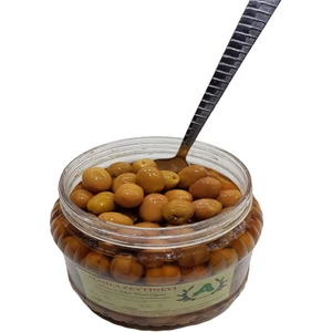 Almila Zeytinevi  Limonlu Çizik Yeşil Zeytin  Edremit Tipi