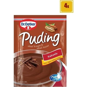 Dr.Oetker Kakaolu Puding 147 gr x 4