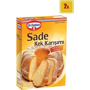 Dr.Oetker Sade Kek Karışımı 450 gr x 2