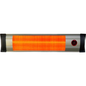UFOMAX Wall Duvar Tipi Uzaktan Kumandalı -FÜME- 1800W Carbonmatic Isıtıcı (4 KADEMELİ) - ALÜMİNYUM GÖVDE CC-745