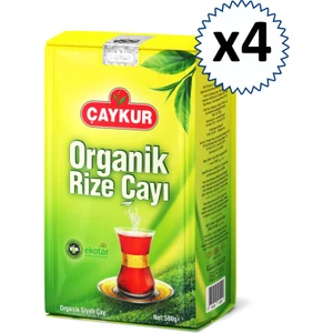 Organik Rize Çayı 500 gr 4'lü
