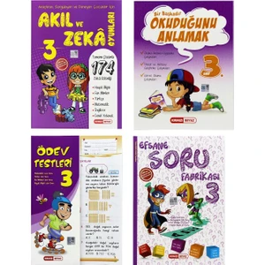 Kırmızı Beyaz Yayınlar 3.Sınıf  Set 4 Kitap