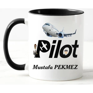 Nil Hediye Pilot Temalı Kupa