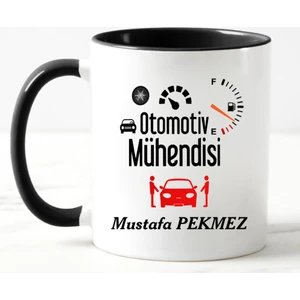 Nil Hediye Otomotiv Mühendisi Temalı Kupa