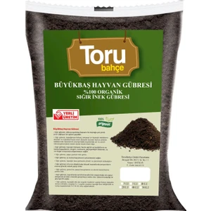 Toru Bahçe Sığır İnek Büyük Baş Hayvan Gübresi 10 lt