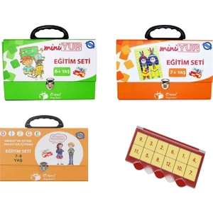 Önel Yayıncılık Miniyup 6-8 Yaş Paketi-3 (31 Kitapçık + Kontrol Aracı)