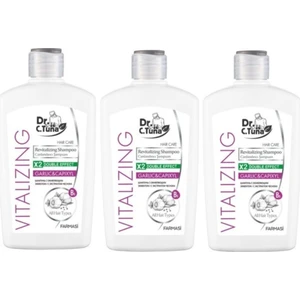 Dr. C. Tuna Vitalizing Sarımsaklı Şampuan 500 ml 3'lü