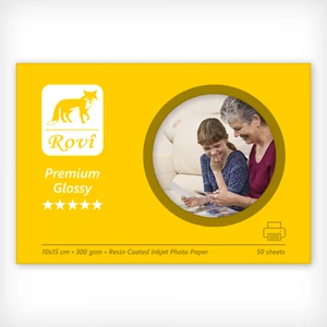 Premium Parlak Fotoğraf Kağıdı - 300Gsm - 50Yp - 10X15cm