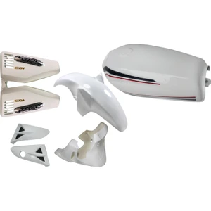 125 Cg Moderllerine Uyumlu Kaporta Seti Komple Beyaz