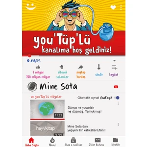 You'Tüp'lü Kanalıma Hoş Geldiniz! - Mine Sota