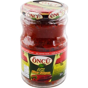 Acı Biber Salçası Cam Kavanoz 700 gr