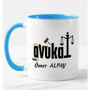Nil Hediye Avukat Temalı Kupa