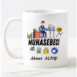 Nil Hediye Muhasebeci Temalı Kupa