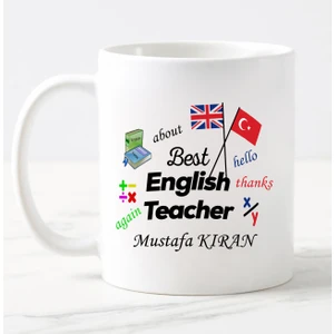 Nil Hediye Ingilizce Öğretmen Temalı Kupa