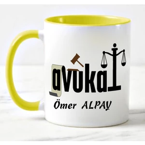 Nil Hediye Avukat Temalı Kupa