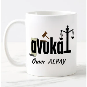 Nil Hediye Avukat Temalı Kupa