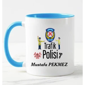 Nil Hediye Trafik Polisi Temalı Kupa